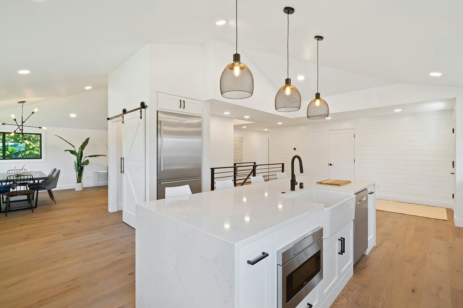 custom home interior in Houston