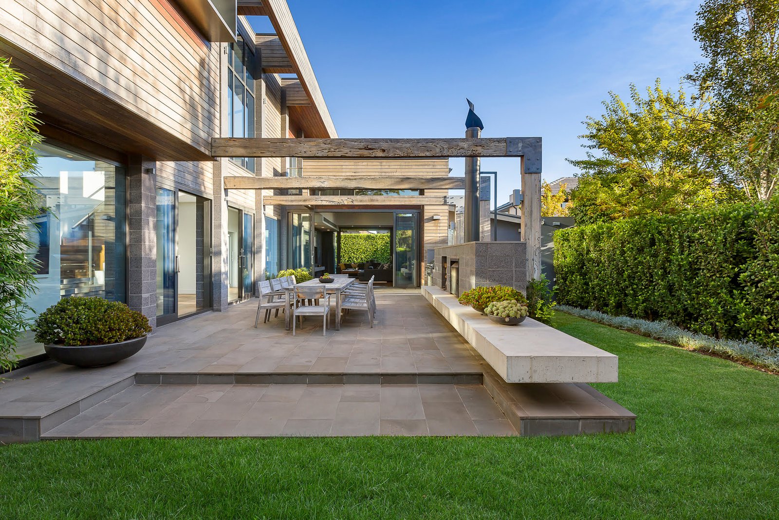 Luxury patio for Houston home